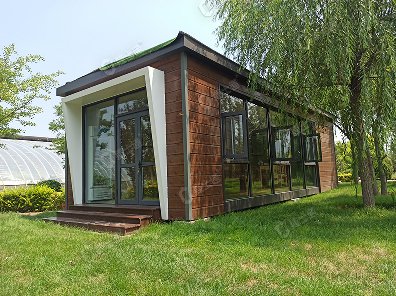 捷士通生產(chǎn)的旅居酒店房將放置于園林中，展現出優(yōu)雅和自由的氛圍
